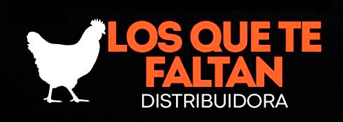 Logo negro de Distribuidora Los que te faltan